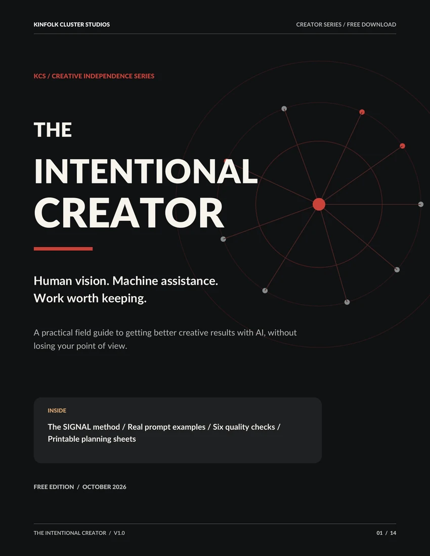 The Intentional Creator artwork